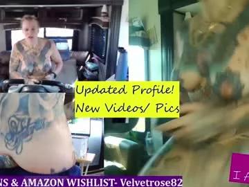 Velvetrose82 from Chaturbate